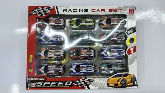 Набор "Транспорт" металл., (12 шт. в наборе) в/к 31*3*23,5 см