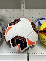 Мяч футбольный EVA, двухслойный, вес 350 гр, 4 цв. в ассорт., диаметр 22 см