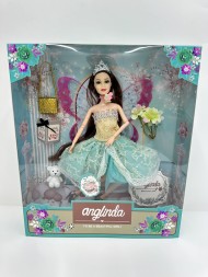 Набор "Принцесса, кукла (ручки, ножки на шарнирах) с аксессуарми, в/к 28*6,5*33 см Набор "Принцесса, кукла (ручки, ножки на шарнирах) с аксессуарми, в/к 28*6,5*33 см