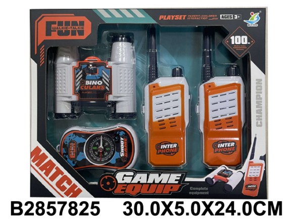Набор рации, бинокль, компас (48)