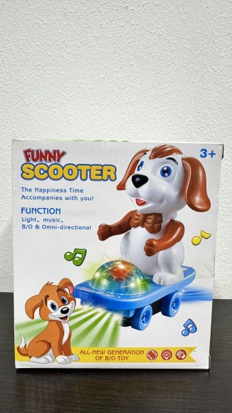 Собака на батарейках. Размер упак: 18х16х13см