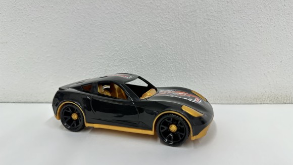 Машинка Turbo "V" черная  18,5см ( Арт. И-9782)